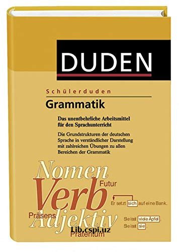 Schülerduden. Grammatik
