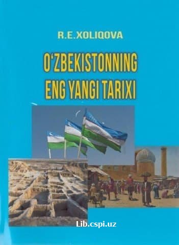 O`zbekistonning eng yangi tarixi.