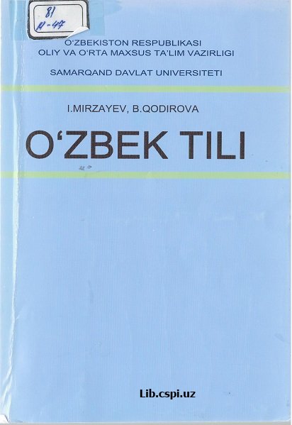 O'zbek tili
