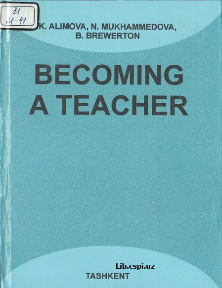 Bicoming a teacher Trainec' Coursebook