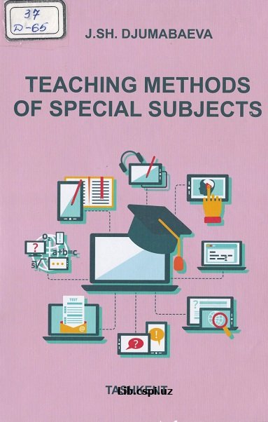 Teching metohods of spercial subjects