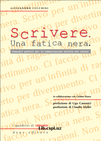 Scrivere. Una fatica nera.