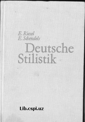 Deutsche Stilistik