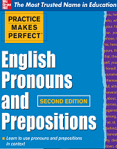 English Pronouns and Second edution Prepositons