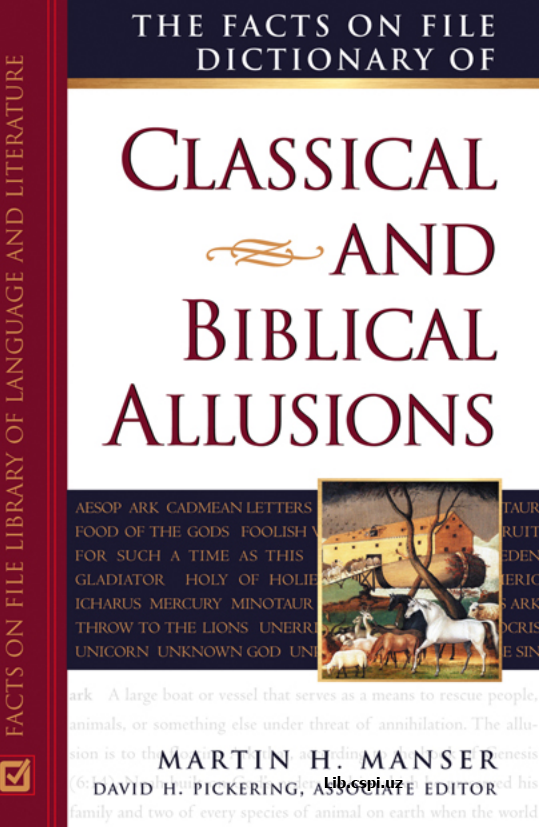 Classical and Biblical Allusions