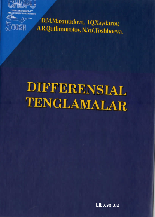 Differensial tenglamalar