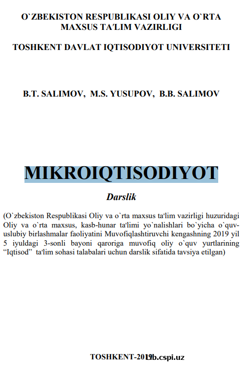 MIKROIQTISODIYOT