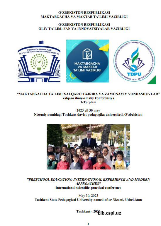 MAKTABGACHA TA’LIM SIFATINI OSHIRISHDA PEDAGOGIK TA’SIR  USLUBLARI