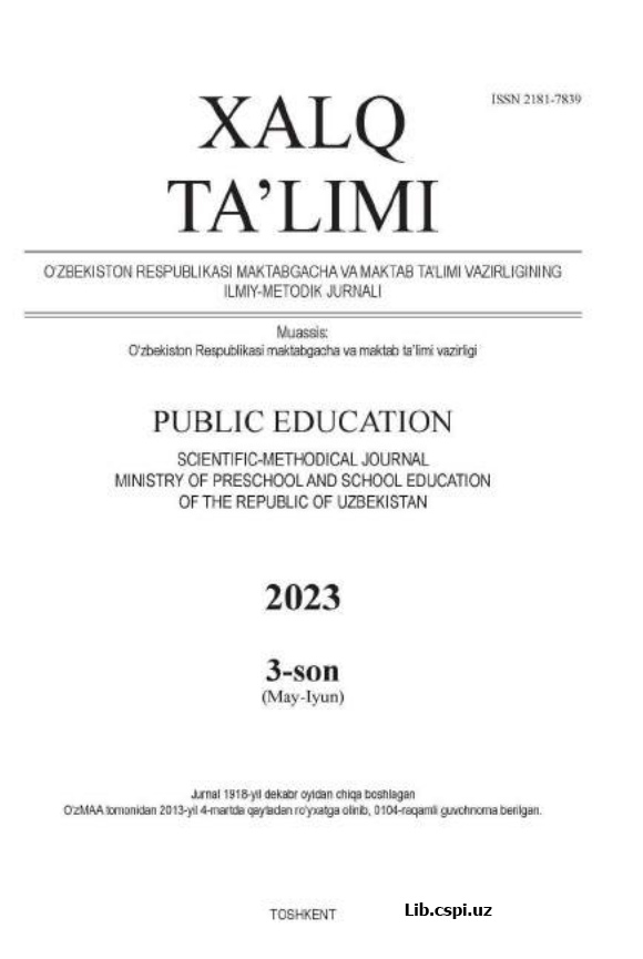 XALQ " TA’LIMI