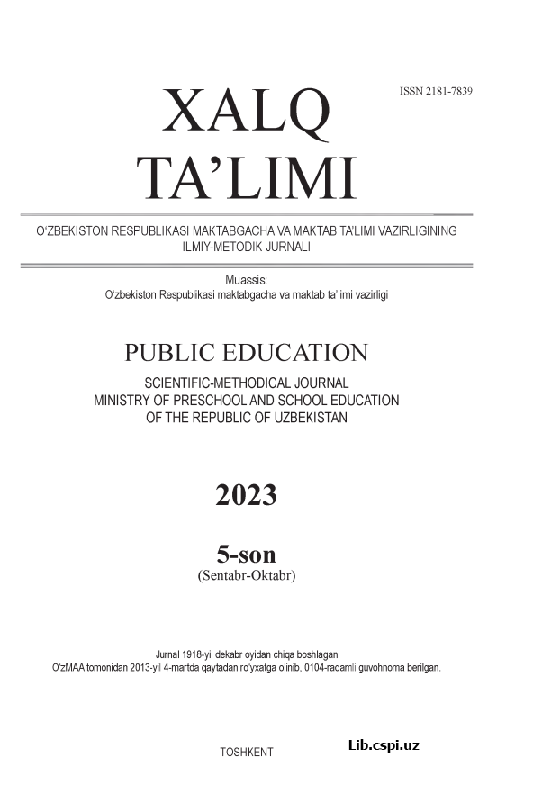 TALABALARNI ILMIY VA KASBIY FAOLIYATGA TAYYORLASHDA AKMEOLOGIK YONDASHUVNING MAZMUNI