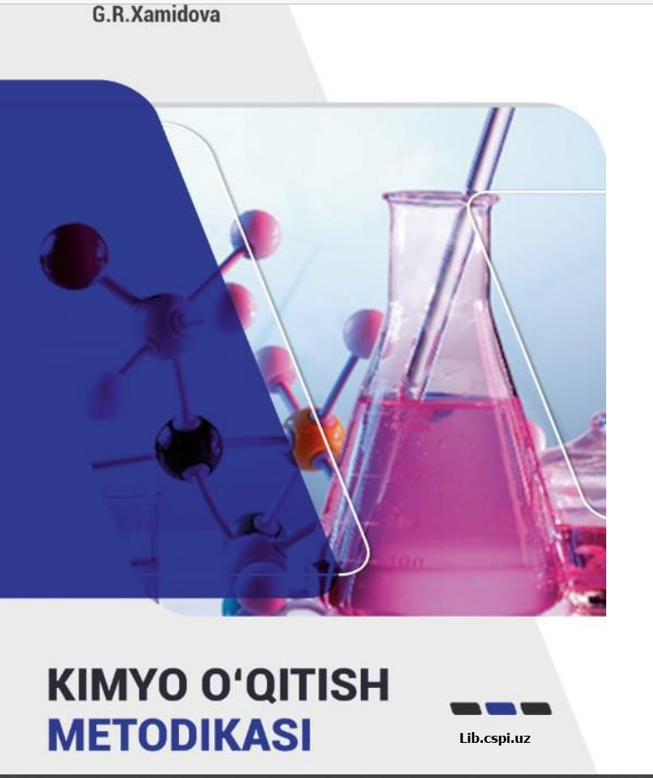 Kimyo o'qitish metodikasi.
