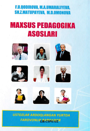 Maxsus pedagogika asoslsri