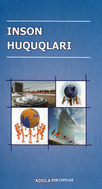 Inson huquqlari.