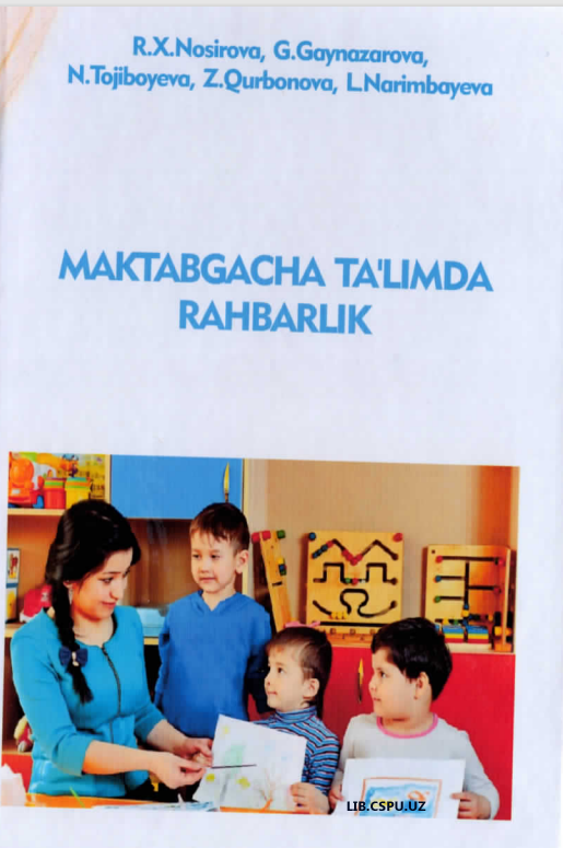 Maktabgacha ta'limda rahbarlik.