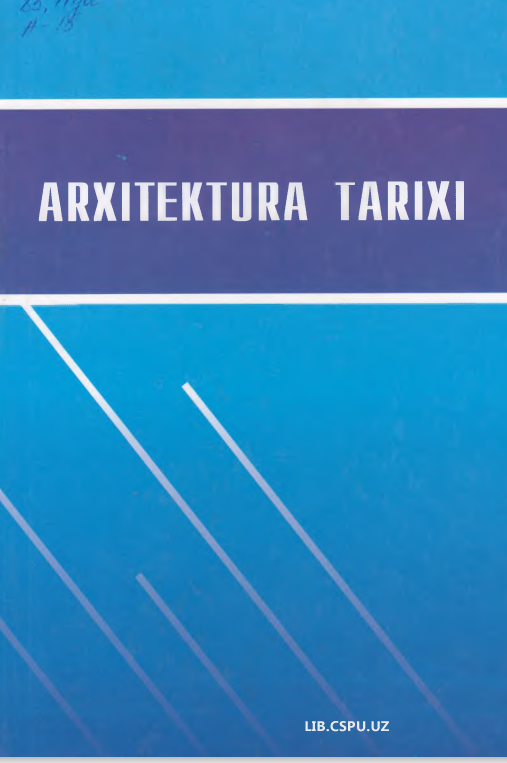 Arxitektura tarixi 1-qism