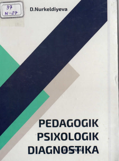 Pedagogik psixologik diognostika