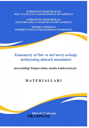Maktab yoshidagi bolalarni nutqini