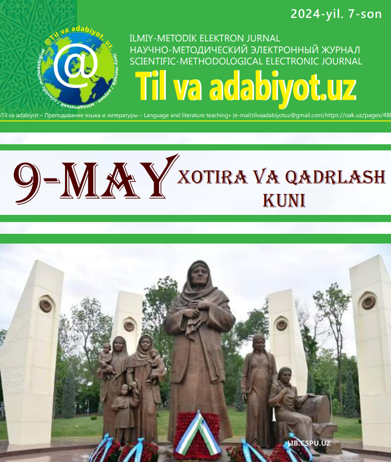 SHOIR POETIK TAFAKKURINING PSIXOBIOGRAFIK TADQIQI