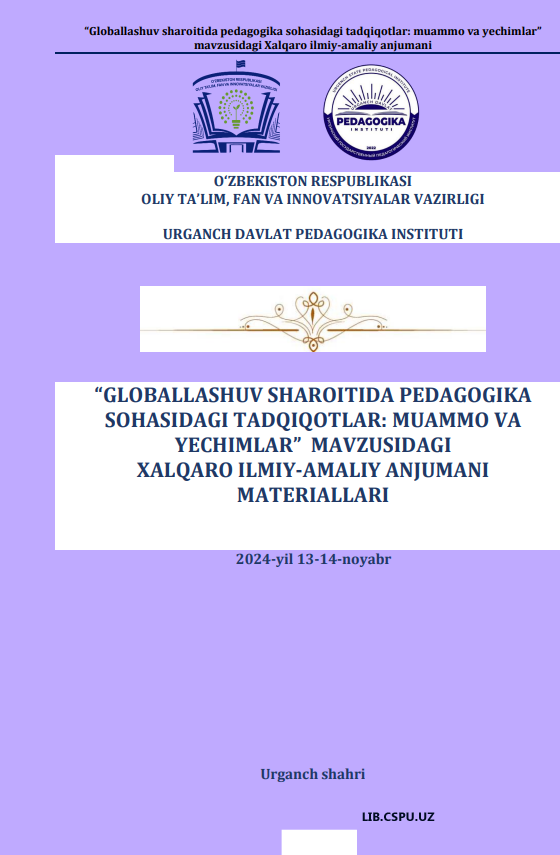 PEDAGOGIK DIAGNOSTIKADA AXLOQIY TARBIYANI SHAKLLANTIRISH METODLARI