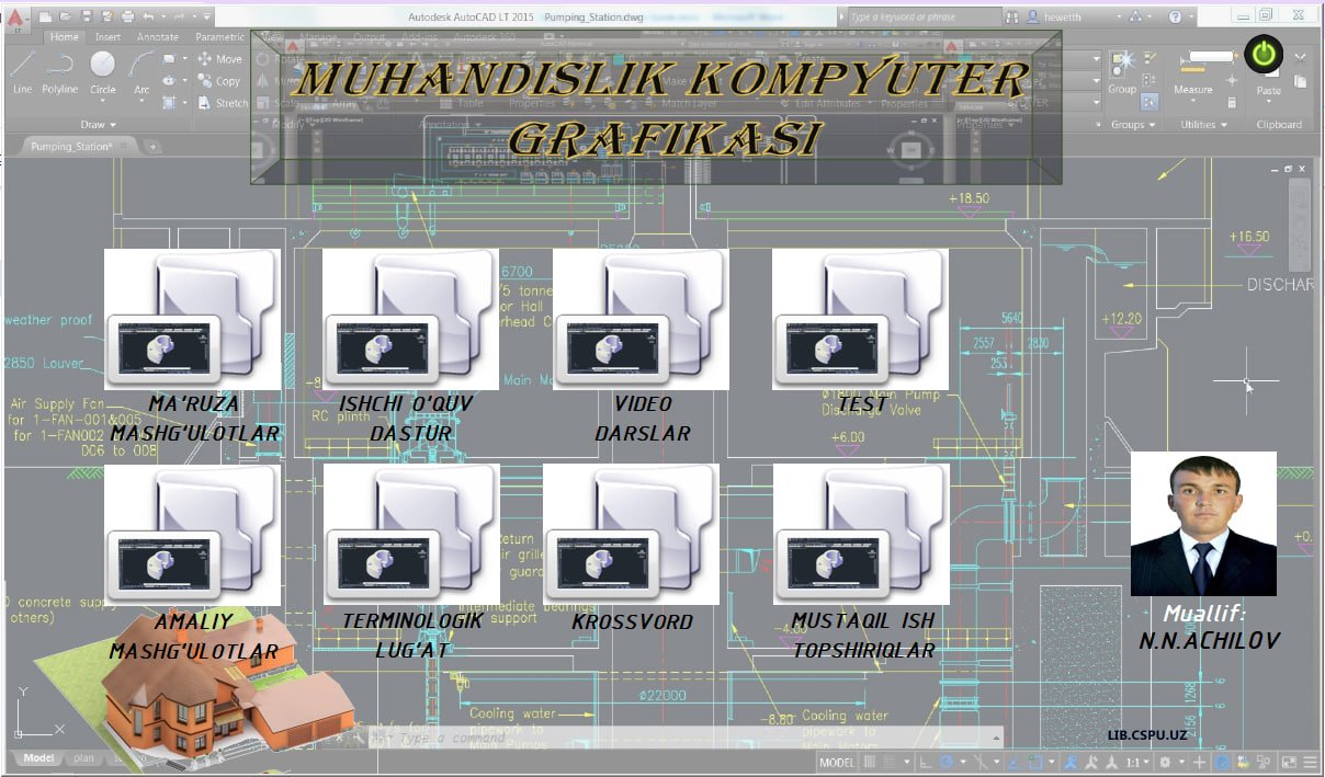 Muhandislik kompyuter grafikasi elektron darslik