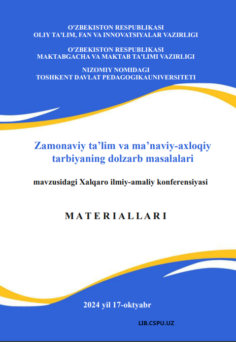 MAKTABGACHA TA’LIM YOSHIDAGI BOLALARDA TEATR SAHNALASHTIRISHNING TA’LIM-TARBIYAVIY AHAMIYATI