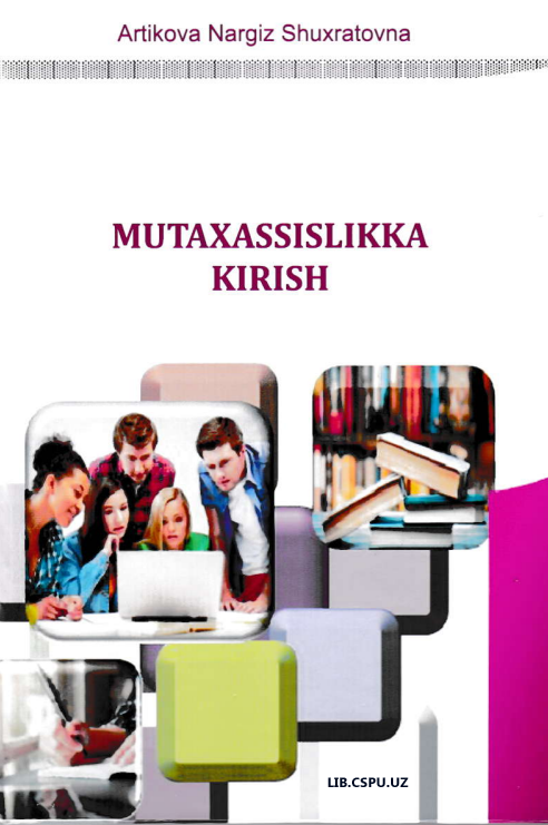 MUTAXASSISLIKKA  KIRISH