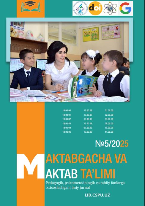 BO‘LAJAK BIOLOGIYA O‘QITUVCHILARI INKLYUZIV KOMPETENTLIGINI RIVOJLANTIRISH IJTIMOIYPEDAGOGIK MUAMMO