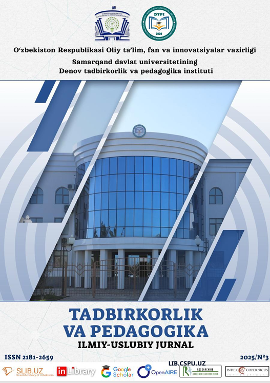 BOSHLANG‘ICH TA’LIM METODIKASINI TAKOMILLASHTIRISHNING  INNOVATSION YONDASHUVLARI