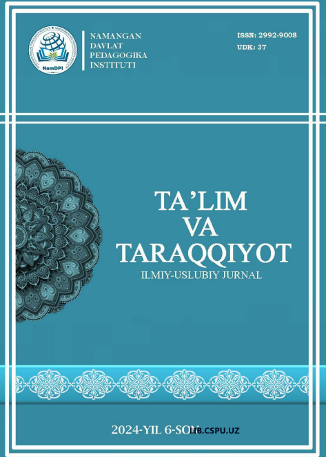 O‟QITUVCHINING KONFLIKTALOGIK TAYYORGARLIGINING KASBIY FAOLIYATIDAGI AHAMIYATI