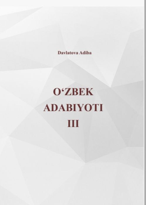 O‘zbek adabiyoti.