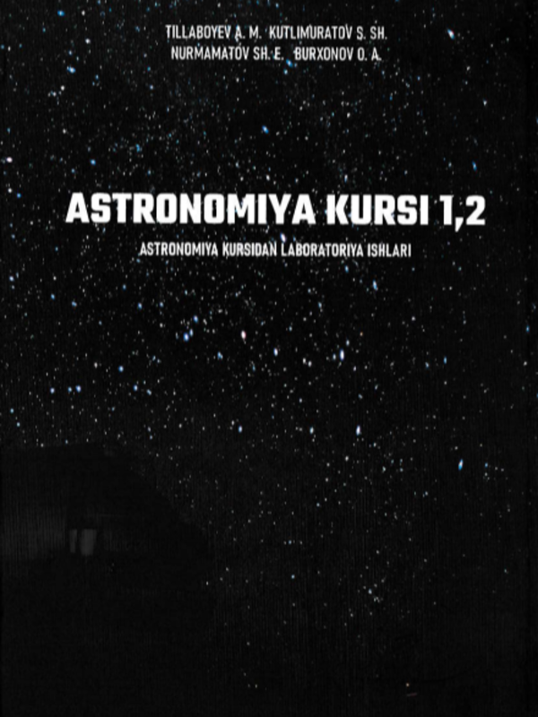 Astronomiya kursi 1,2