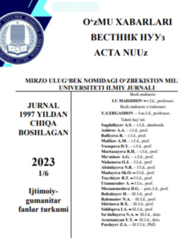 Madaniyatlararo muloqat fanining O‘zbekiston oliy ta’lim muassasalari o‘quv dasturlariga kirib kelishi haqida
