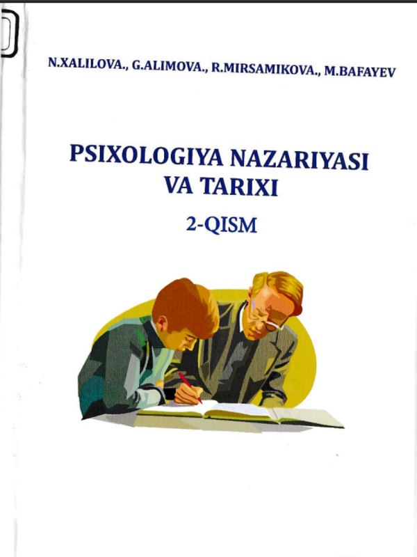Psixologiya nazariyasi va tarixi