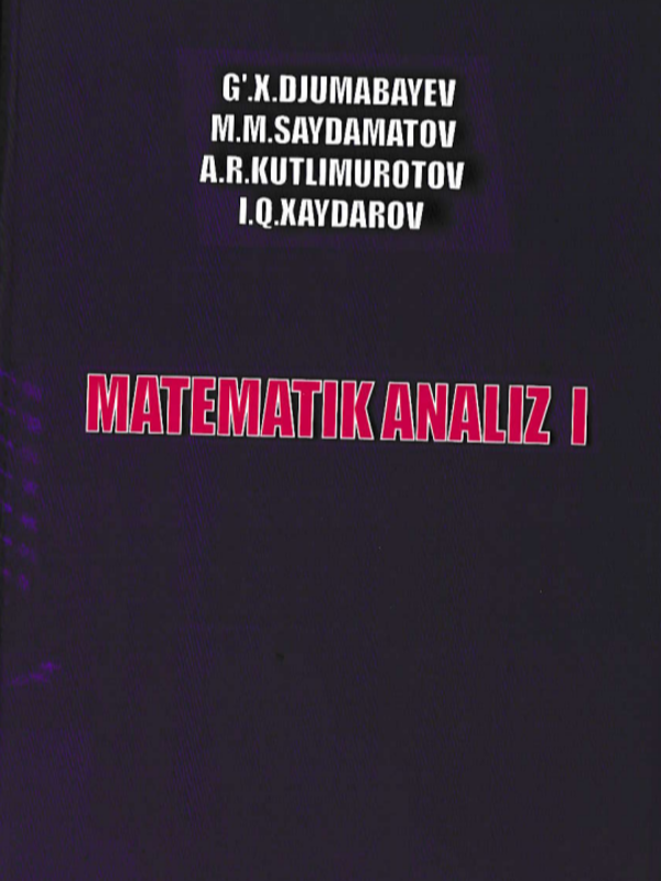 Matematika analiz i