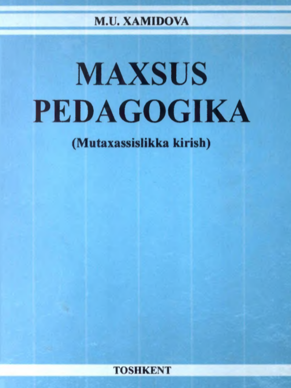 Maxsus pedagogika
