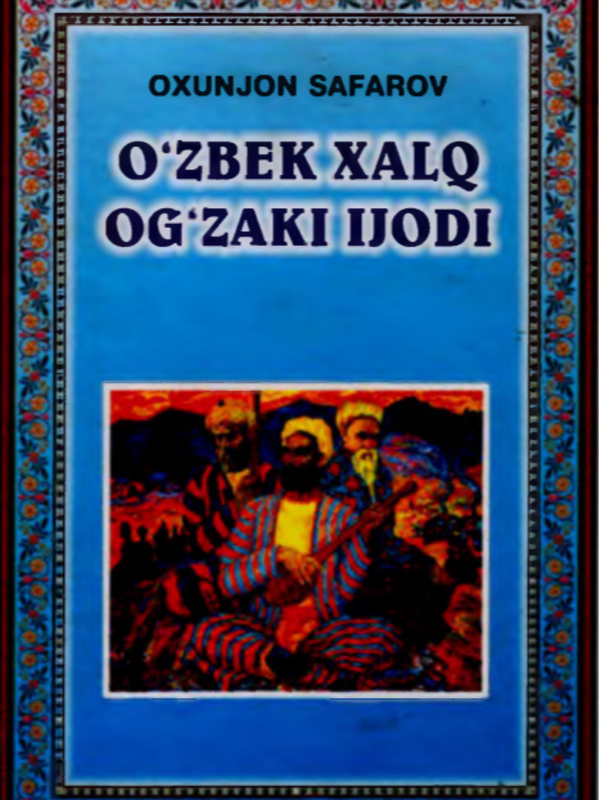 O`zbek  xalq  og`zaki ijodi