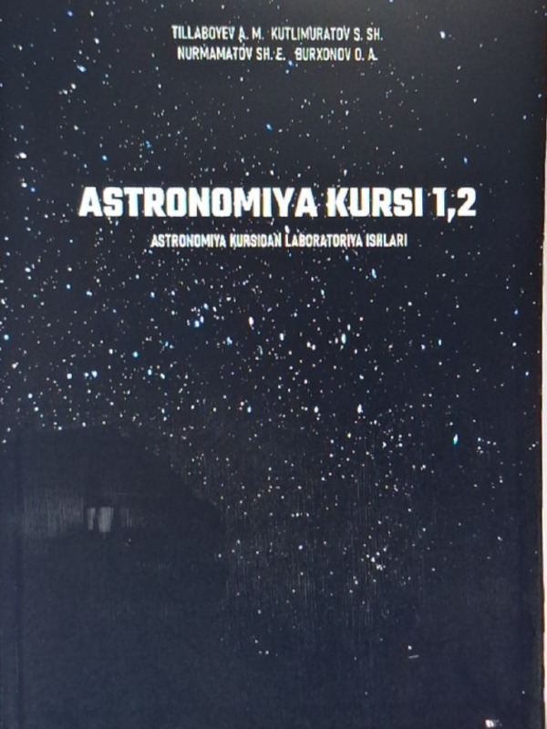 Astranomiya kursi 1, 2