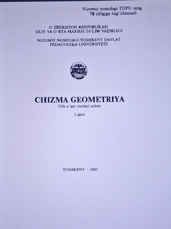 Chizma geometriya