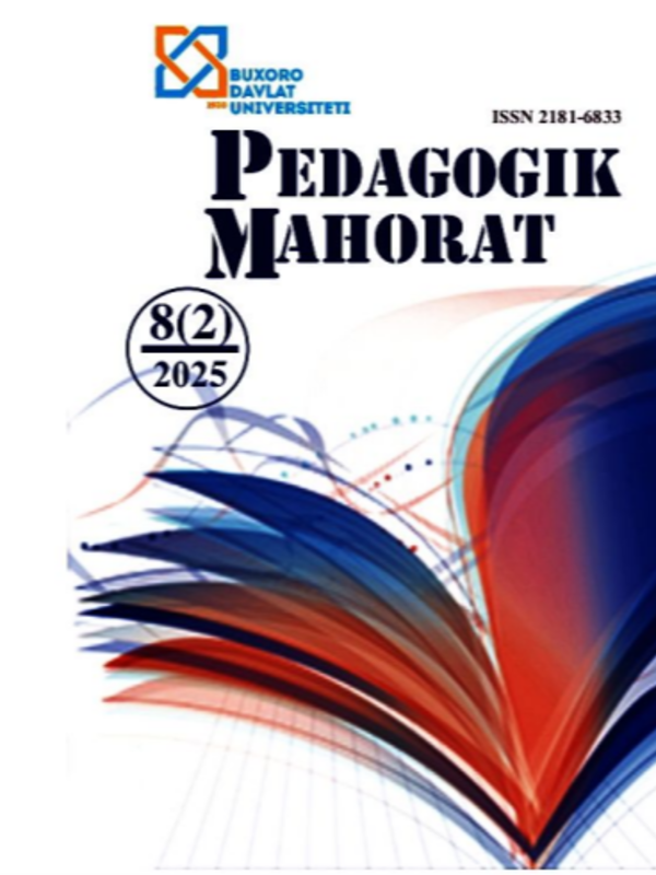KOGNITIV KOMPETENTLIK TUSHUNCHASI VA UNING MATEMATIKA O‘QITUVCHILARI FAOLIYATIDAGI O‘RNI