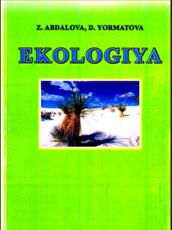 Ekologiya
