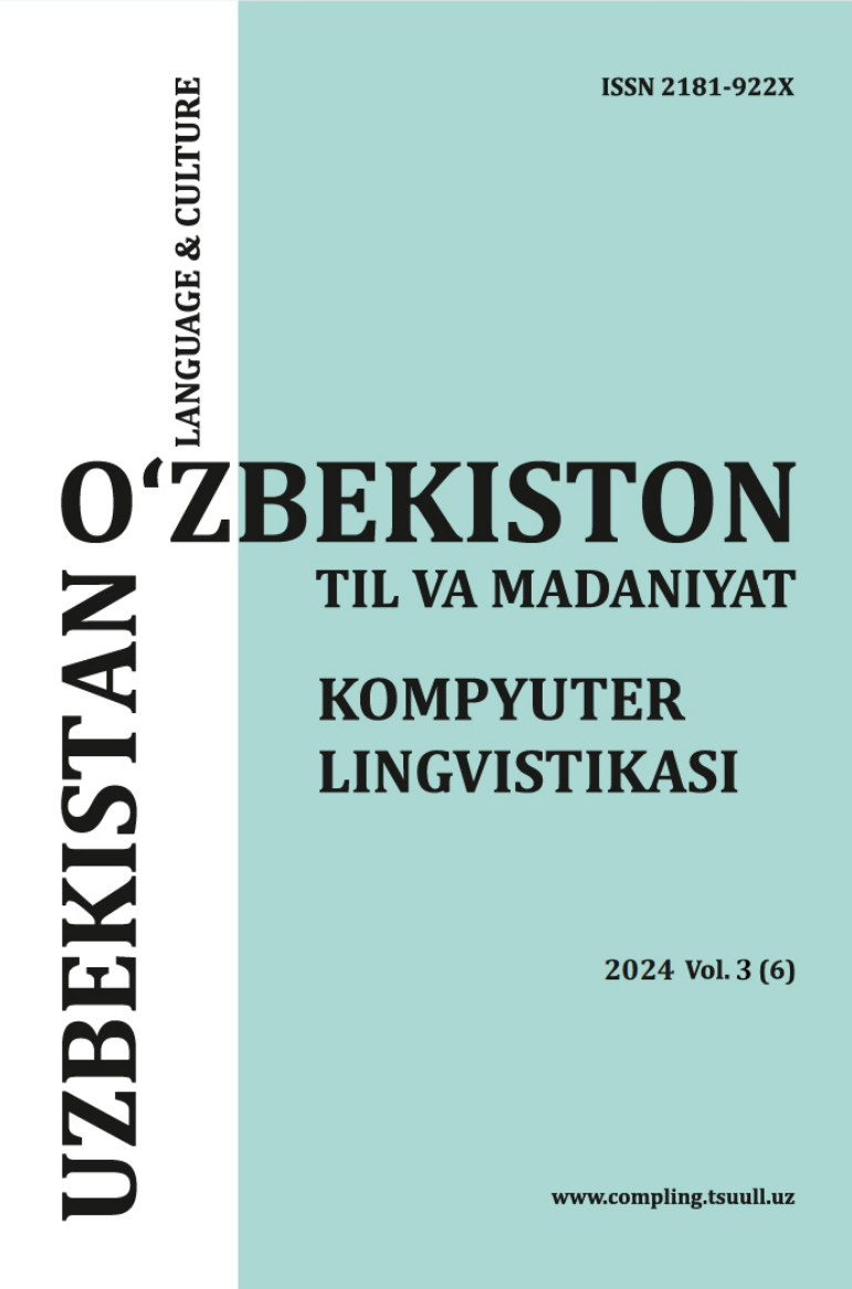 Audiomatnlarni korpusga kiritish muammolari tahlili