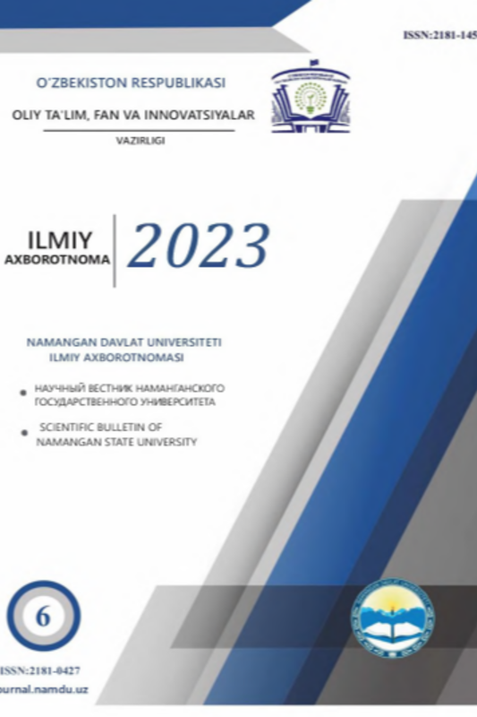 Barkamol inson vatanparvarlikning bosh substansional komponenti-sub'ekti sifatida