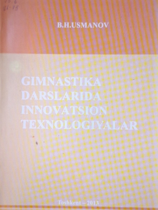 Gimnastika darslarida innavatsion tehnologiyalar