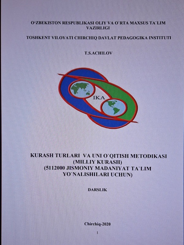 Kurash turlari va uni o'qtish metodikasi