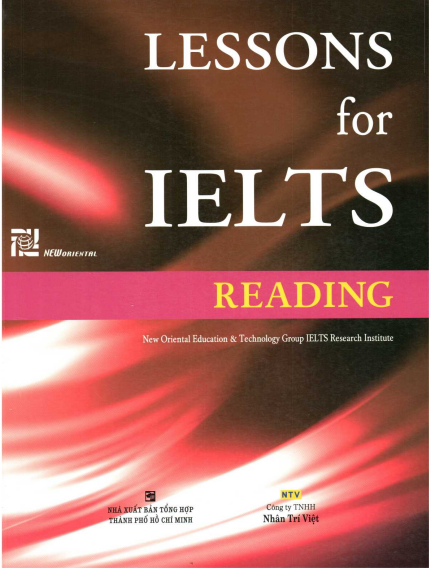 Lessons for ielts