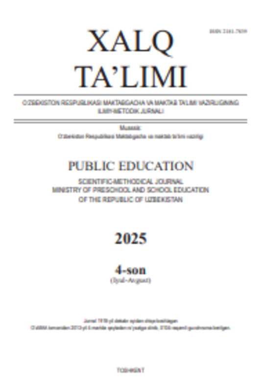 Boshlang'ich  ta'lim metodikasini  zamonaviylashtirish mexanizmlari