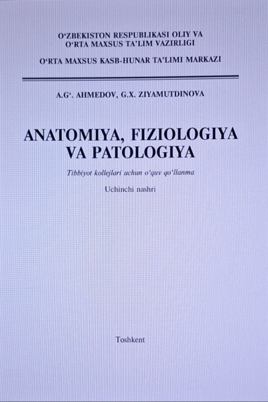 Anatomiya, fiziologiya va patologiya