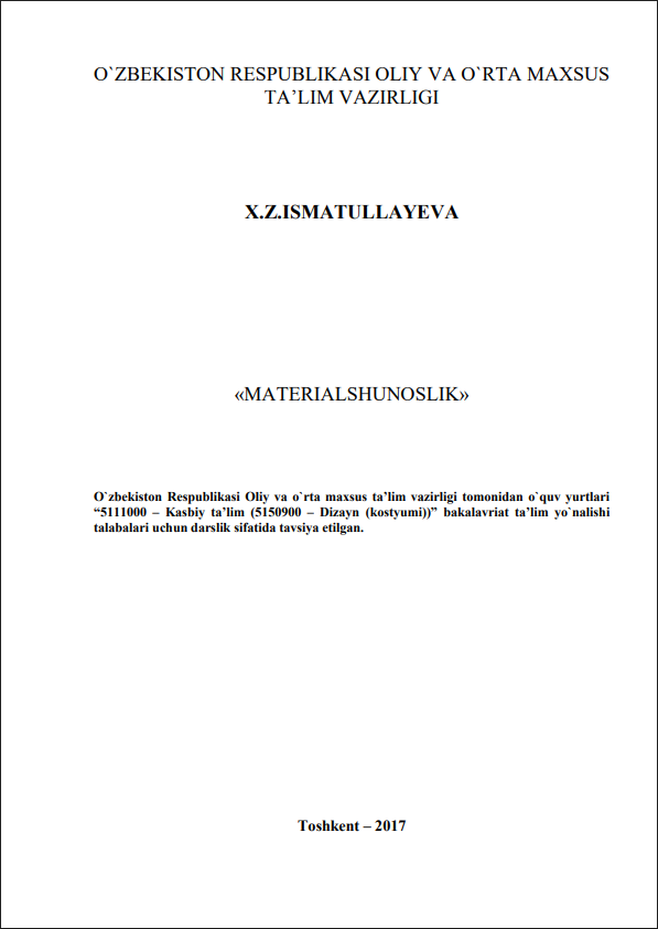 Materialshunoslik