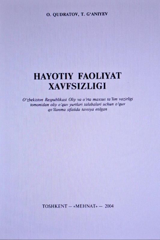 Hayot faoliyati xafsizligi