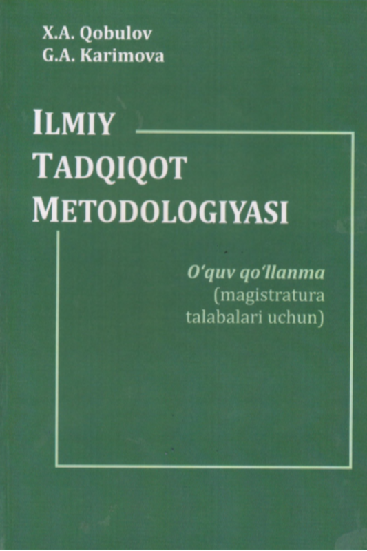 Ilmiy tadqiqot metodologiyasi